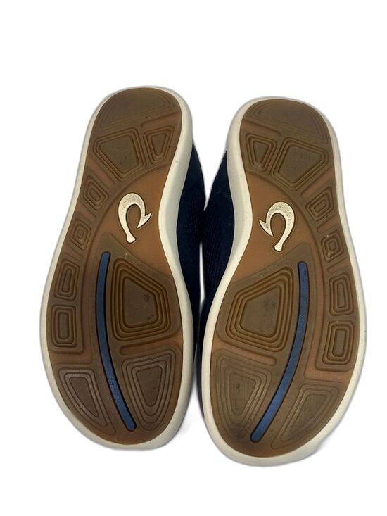 Olukal Men’s Moku Pae Trench Blue Size 8.5 Low Top Slip-On Casual Sneakers. main image 4
